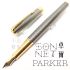 派克 Parker 新款Sonnet 卓爾系列 純銀格紋金夾 18K 鋼筆